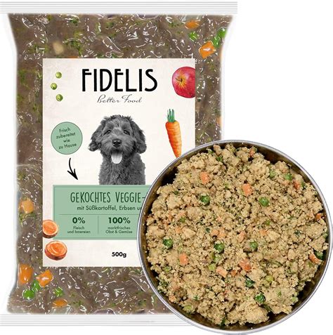 fidelis futter|Gekochtes Hundefutter: Vegetarisch